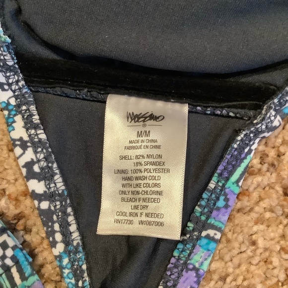 Mossimo 2pc strapless bikini M/L - Picture 4 of 7